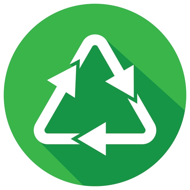 Reciclar vector icono