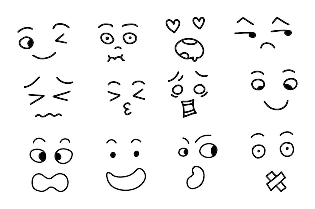 Recolección de las expresiones faciales