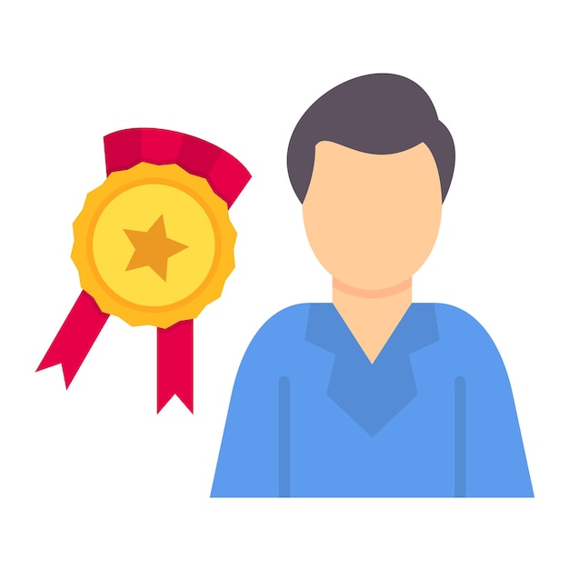 Recompensar a los empleados ilustración plana