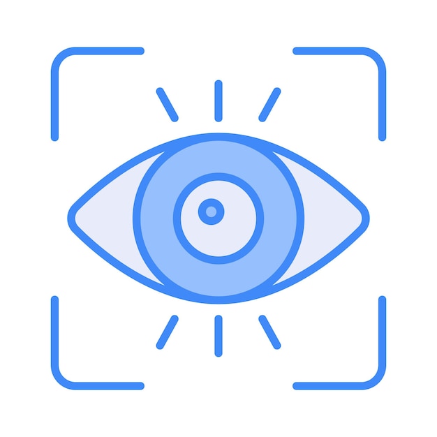 Reconocimiento de señales de identificación biométrica Tecnología de escaneo de visión para el acceso de seguridad