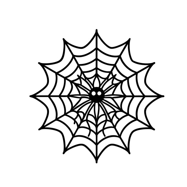 una red de araña con una red de Araña en ella