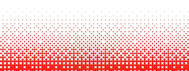 Red bitmap gradient texture Fading pixelated 8 bit gradation pattern Repeating dotted dither halft