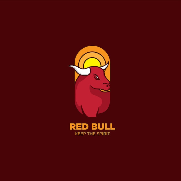 Red bull logo emblema