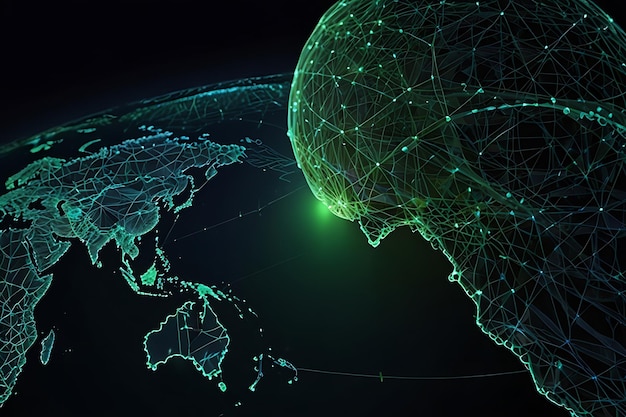 La red digital global futurista
