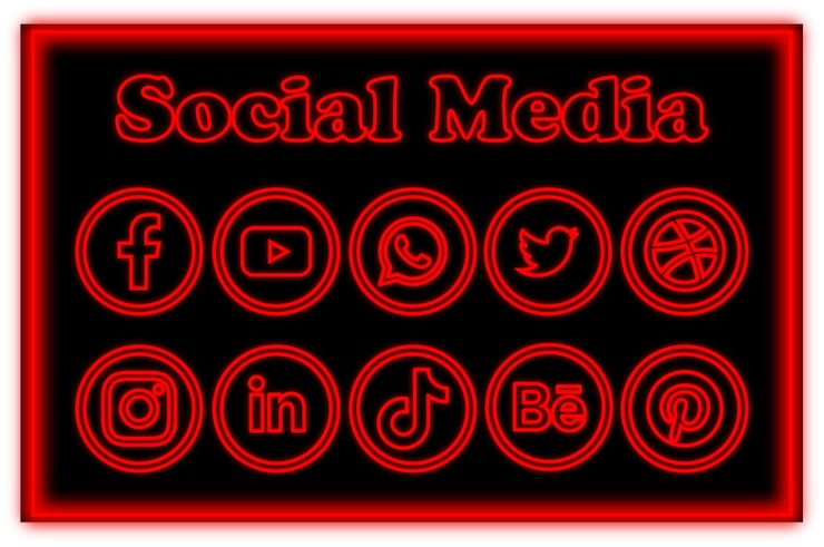Vector redes sociales