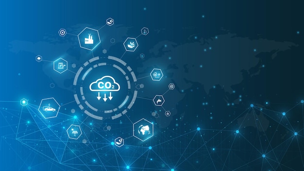 Reducir las emisiones de CO2 para limitar el calentamiento global Reducir los niveles de CO2 con el desarrollo sostenible de renew