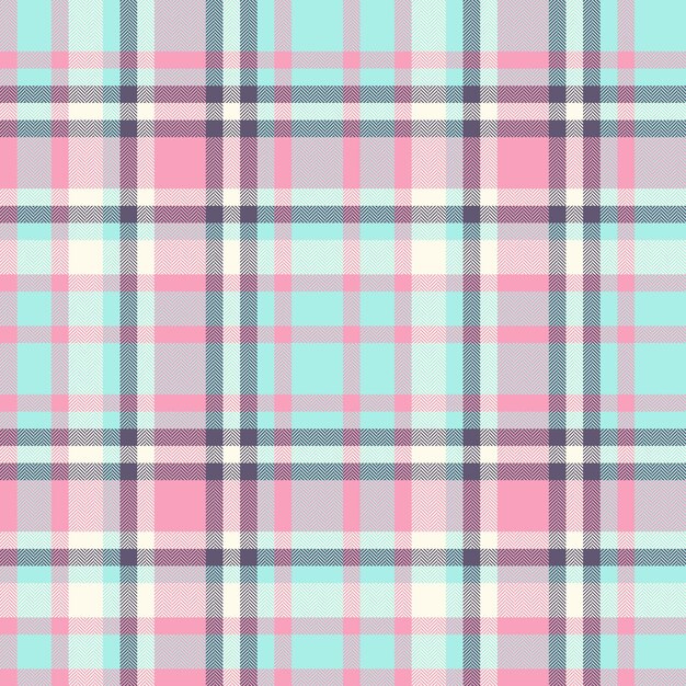 Reel fondo a cuadros sin costuras sitio de comprobación patrón textil celebrar la textura de la tela vector tartan en colores claros y rojos