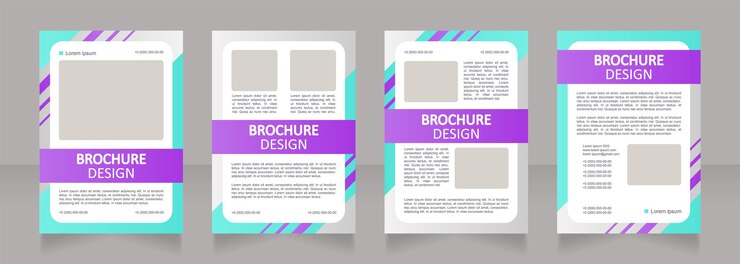 Vector refinanciación de beneficios hipotecarios diseño de folletos en blanco. plantilla de cartel vertical con espacio de copia vacío para texto. recopilación de informes corporativos prefabricados. páginas de papel de volante editables