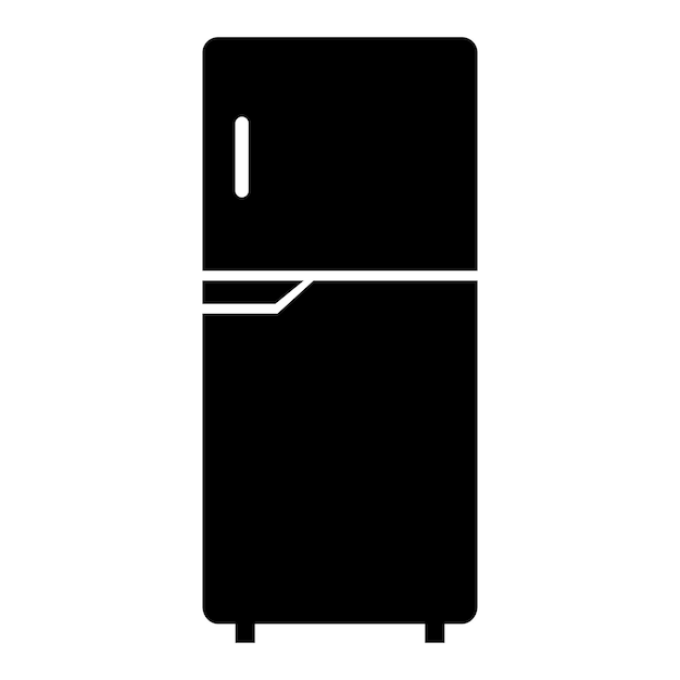 Refrigerador vector icono