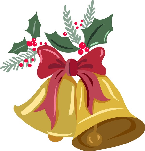 Regalo para las felices vacaciones de Navidad arte vectorial