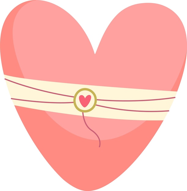 Regalo en forma de corazón