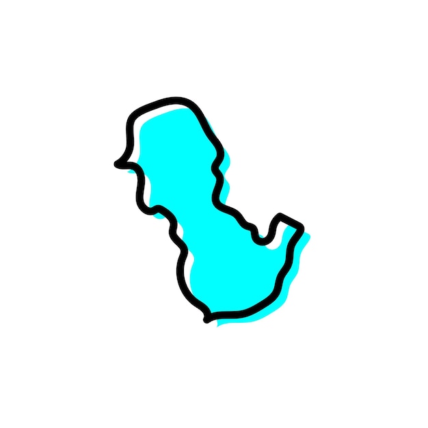 Región de Anosy del mapa vectorial de Madagascar