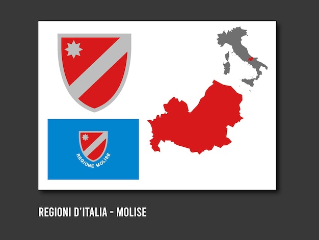 Vector regiones de italia molise