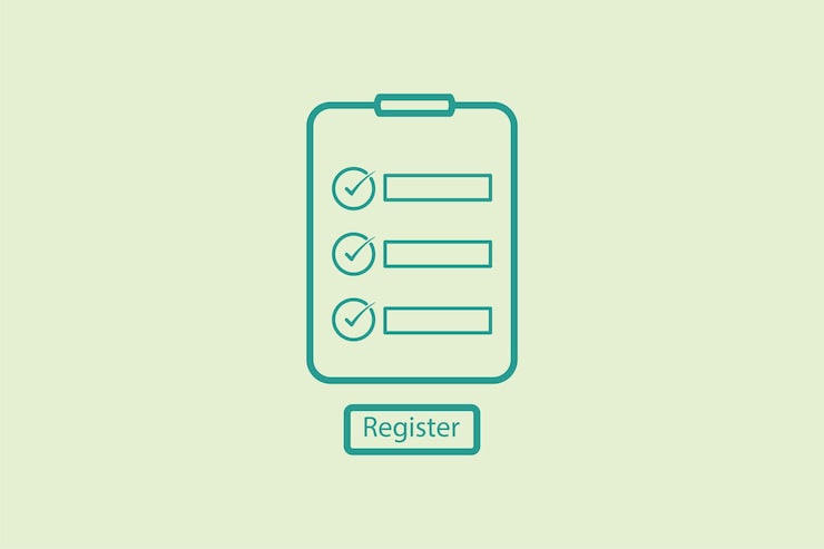 Vector register icon icon related to ui elements suitable for web site app user interfaceselement printable etc line icon style simple vector design editable