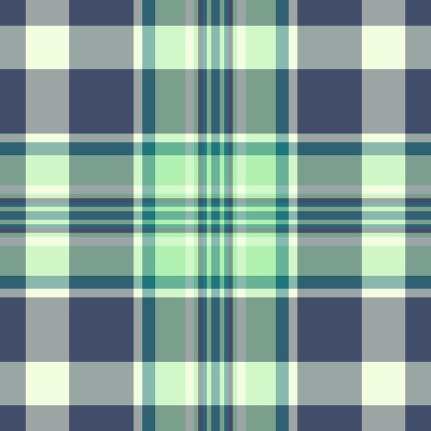 Regreso a la escuela comprobación vectorial tartan patrón de tela de fondo de verano texturas textiles a cuadros sin costuras en colores pastel y claros