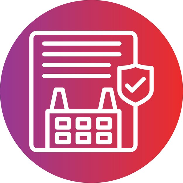 Regulaciones de la industria del diseño vectorial Estilo del icono