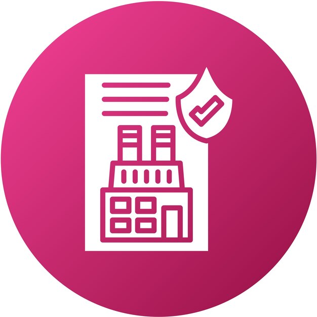 Regulaciones de la industria del diseño vectorial Estilo del icono