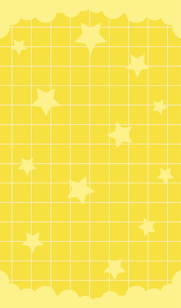 Rejilla de fondo con estrellas Vector