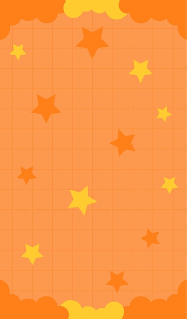 Rejilla de fondo con estrellas Vector