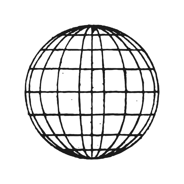 Rejilla global con perspectiva esférica