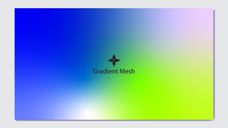 Vector rejilla de gradiente con transiciones de colores vibrantes