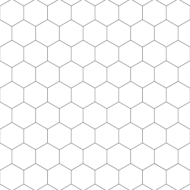 Rejilla hexagonal