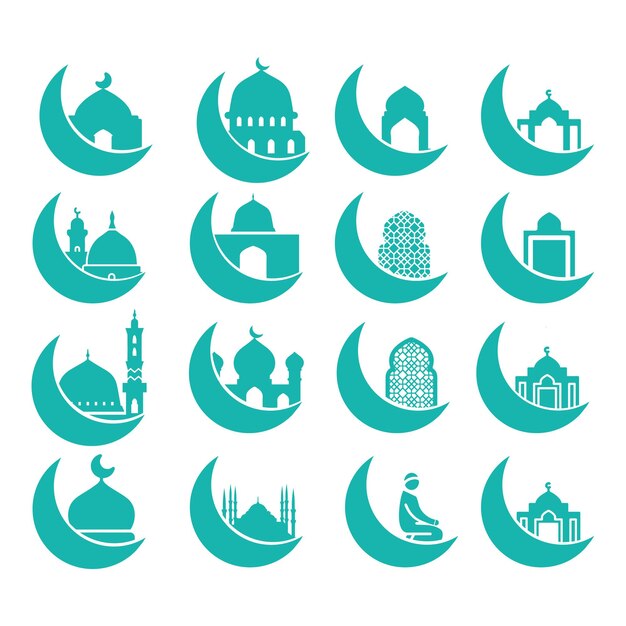 Vector religioso ramadan kareem festival islámico mezquita fondo vector instagram publicaciones tarjeta