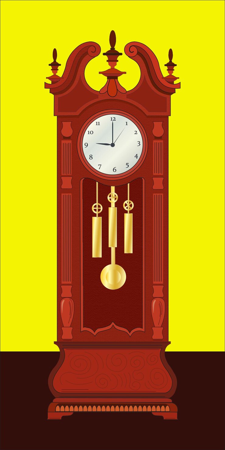 Vector el reloj de animación