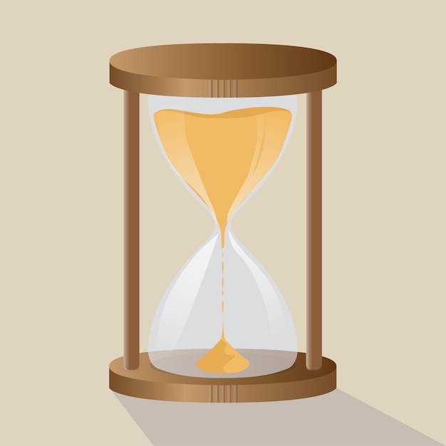 reloj de arena vectorial 02
