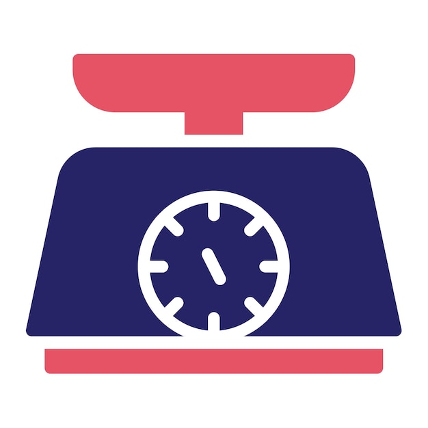 un reloj azul y rojo con un diseño rojo y azul con la hora de 12 30