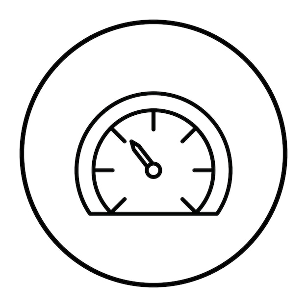 un reloj con un círculo blanco que dice la hora como 11 15