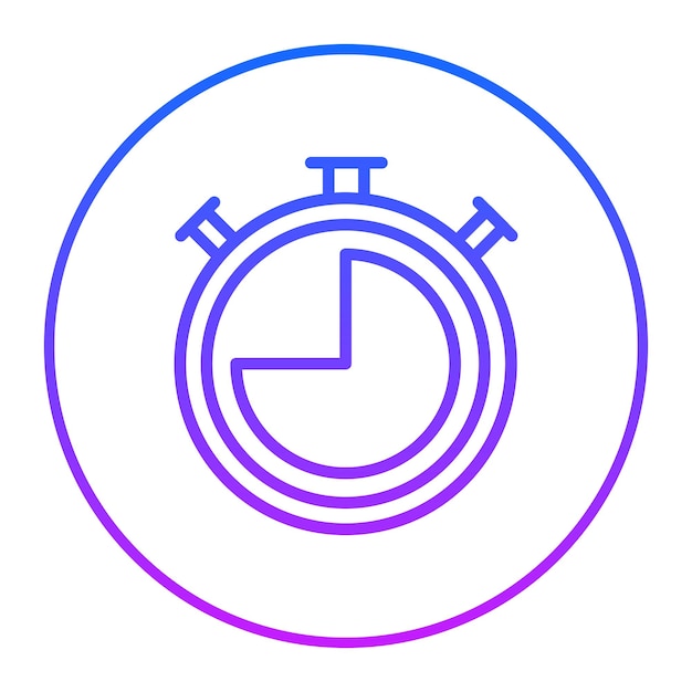 un reloj de colores con un borde azul y rosado y un borde azul y rosado
