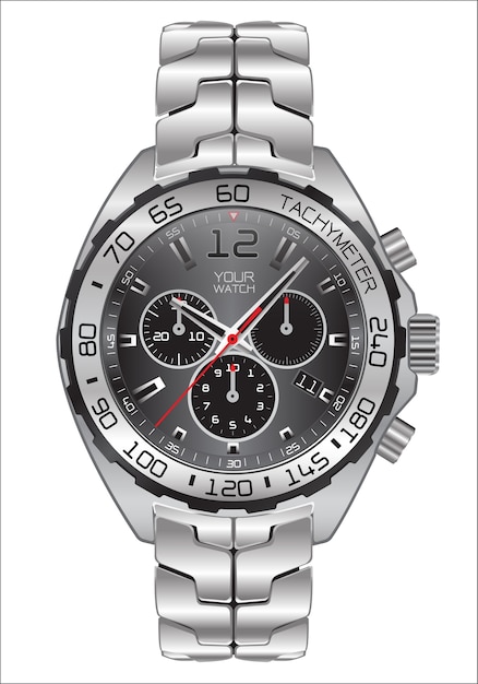 Reloj cronógrafo realista