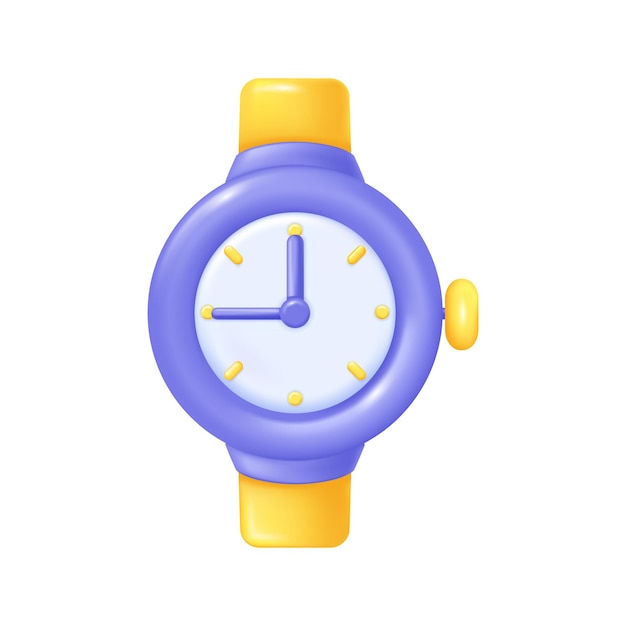 Reloj despertador reloj temporizador reloj con flechas reloj de plástico o metal vector cuenta atrás reloj recordatorio icono realista 3d reloj vector ilustración objeto de moda