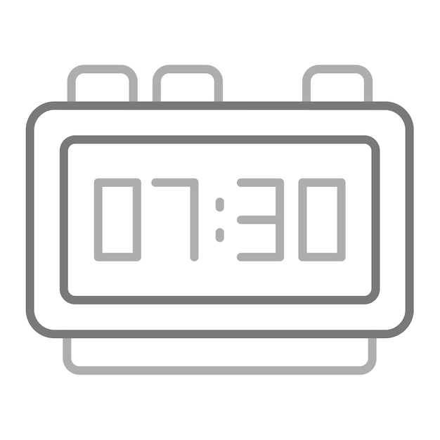 un reloj digital con la hora de las 12 00