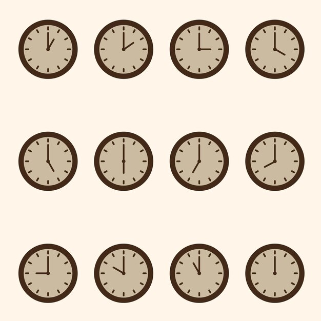 El reloj está listo.