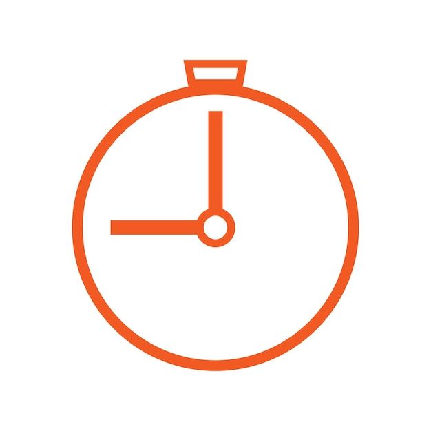 reloj icono cronómetro temporizador icono vectorial plantillas de diseño