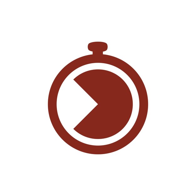 Vector reloj icono cronómetro temporizador icono vectorial plantillas de diseño