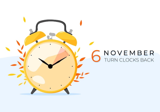 Reloj de ilustración vectorial de retroceso