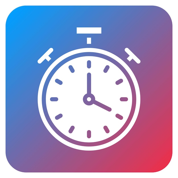 Reloj con imagen vectorial de icono de Split Times Se puede usar para atletismo