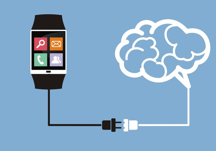 Reloj inteligente conectado al cerebro