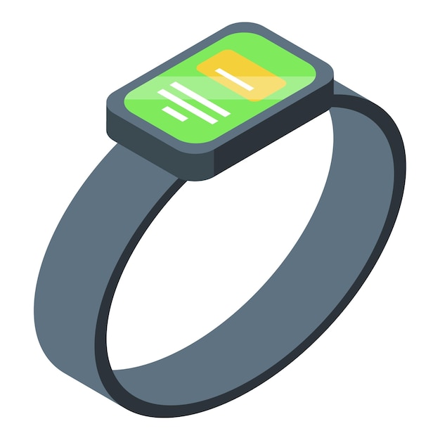 El reloj inteligente muestra un gadget electrónico moderno para la mano