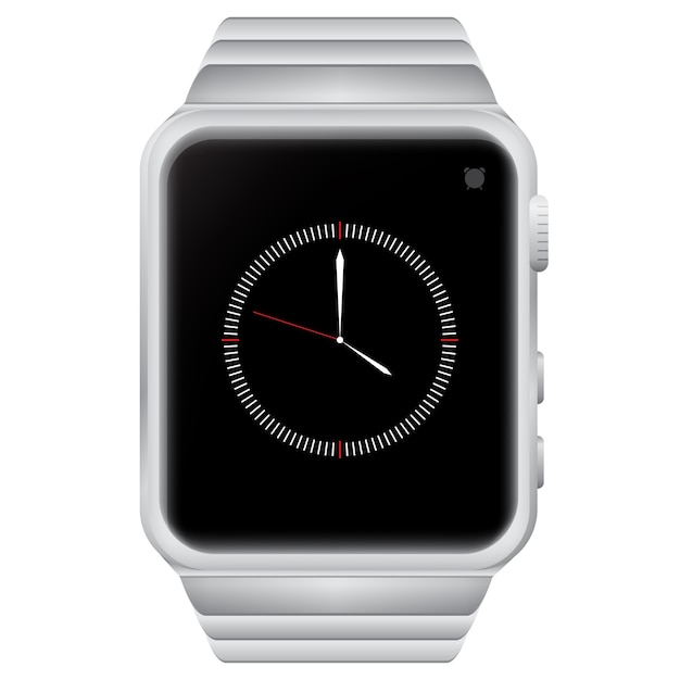 Reloj inteligente con pantalla de reloj