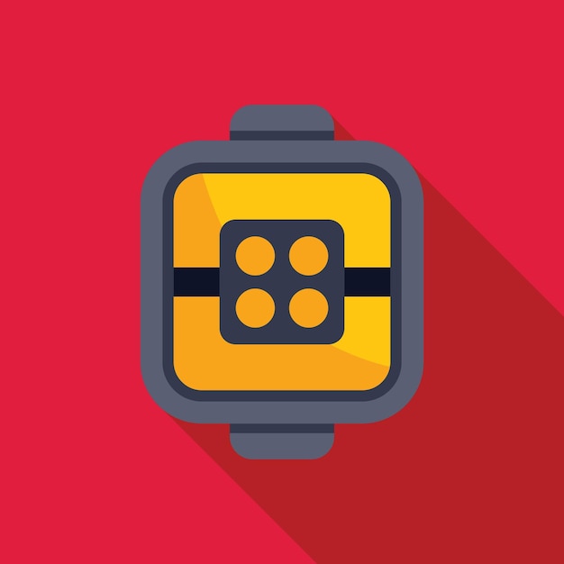 Reloj inteligente que muestra el icono de carga de la batería en la pantalla