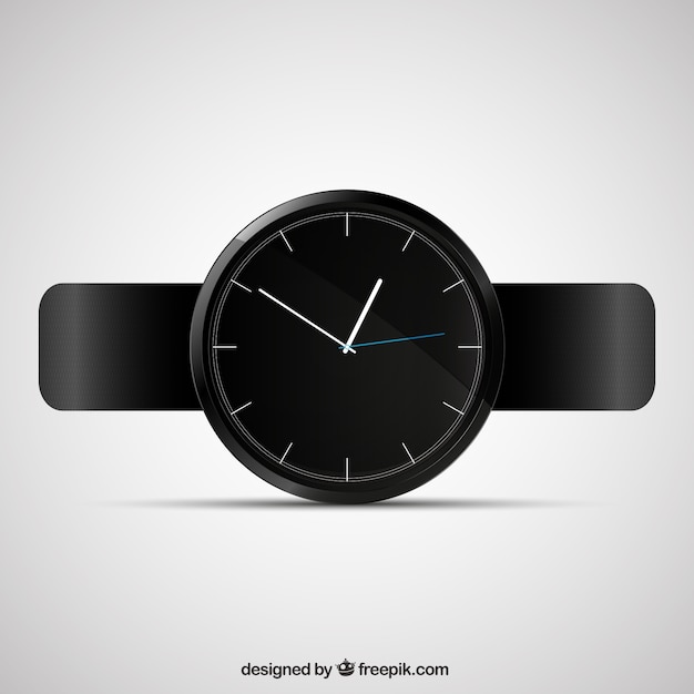 Reloj negro