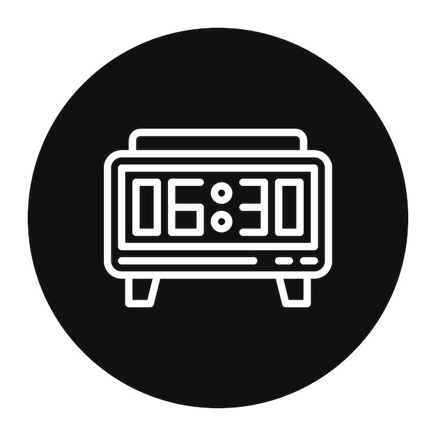 un reloj con los números 37 y los números en él