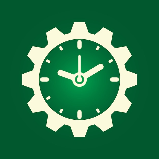 Reloj obra de arte de moda magnífica ilustración vectorial abstracta colorido diseño útil