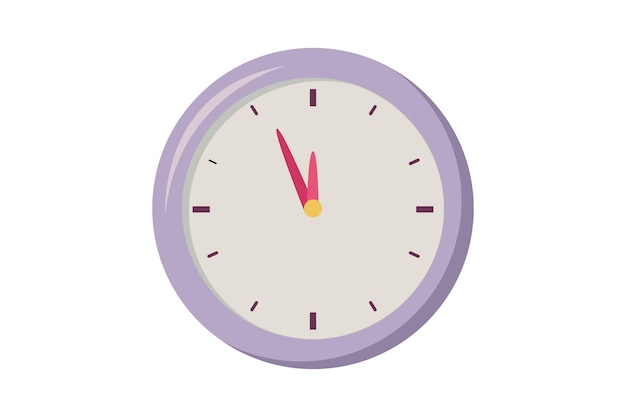 Reloj de pared adhesivo de año nuevo