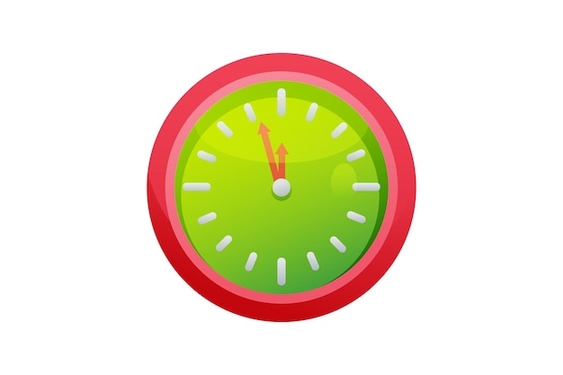 Reloj de pared Adhesivo de Feliz Año Nuevo