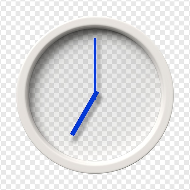 Reloj de pared realista